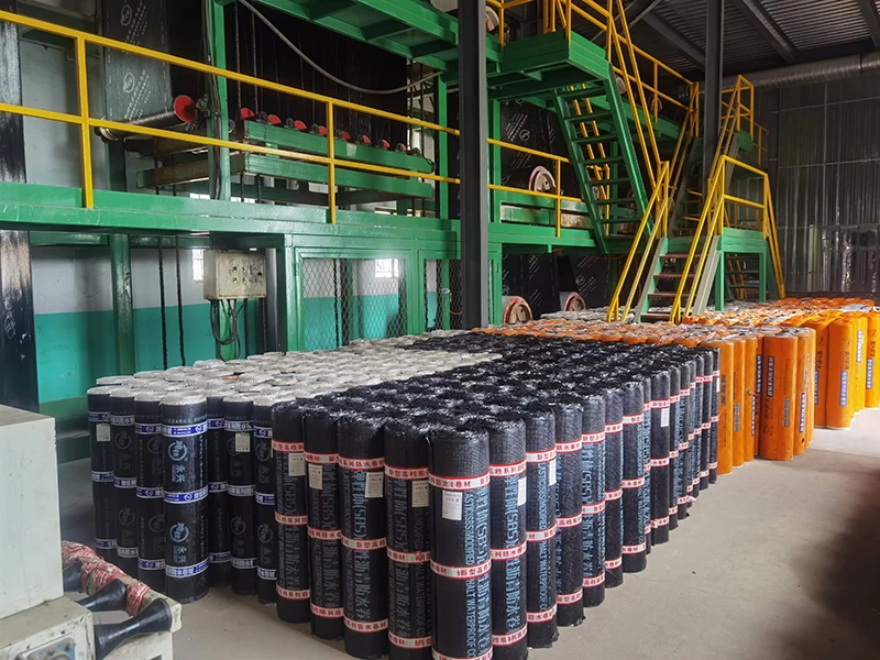 Equipamento de bobina à prova d'água de asfalto