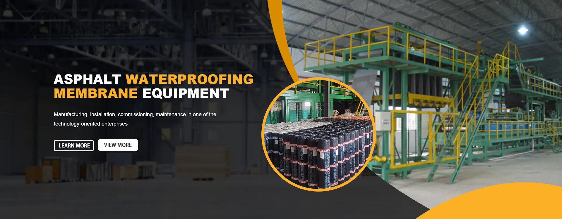 Fábrica de equipamentos de produção à prova d'água de asfalto por China