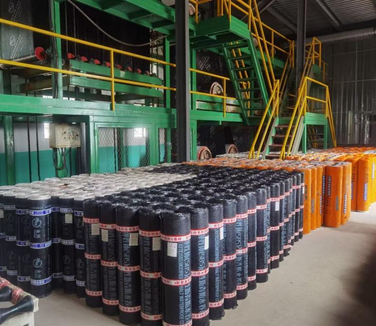 Linha de produção de membrana impermeável de betume SBS e App