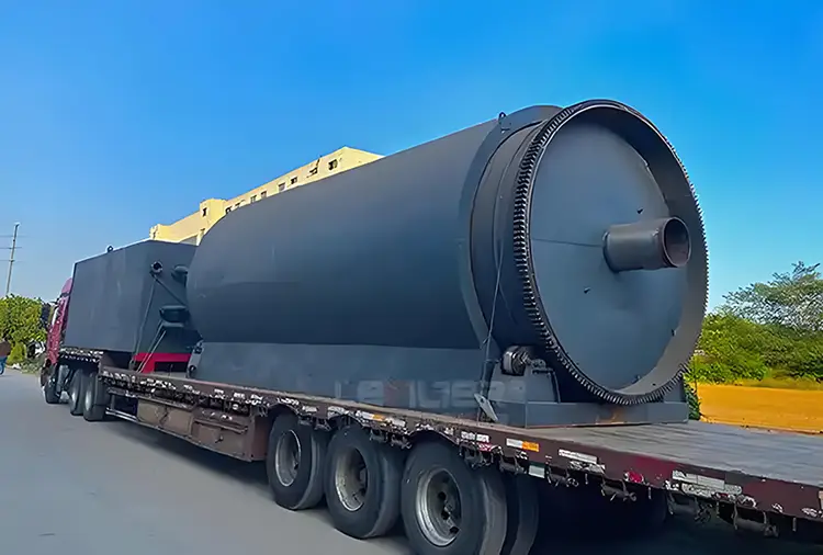 Desperdício de equipamento de refino de óleo plástico